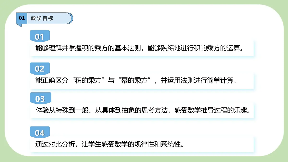 8.1.2幂的乘方与积的乘方课件 (3) 沪科版（2024）数学 七年级下册第3页