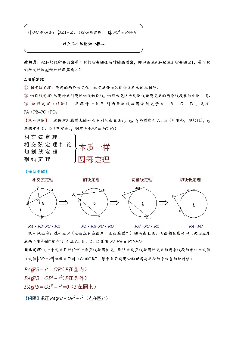 2025年中考数学压轴题型模型方与技巧（通用版）专题04圆的常考模型汇总（解析版）第2页