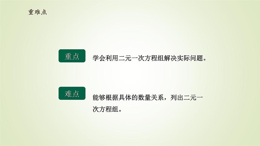 6.3二元一次方程组的应用  课件  冀教版（2024） 数学七年级下册第3页
