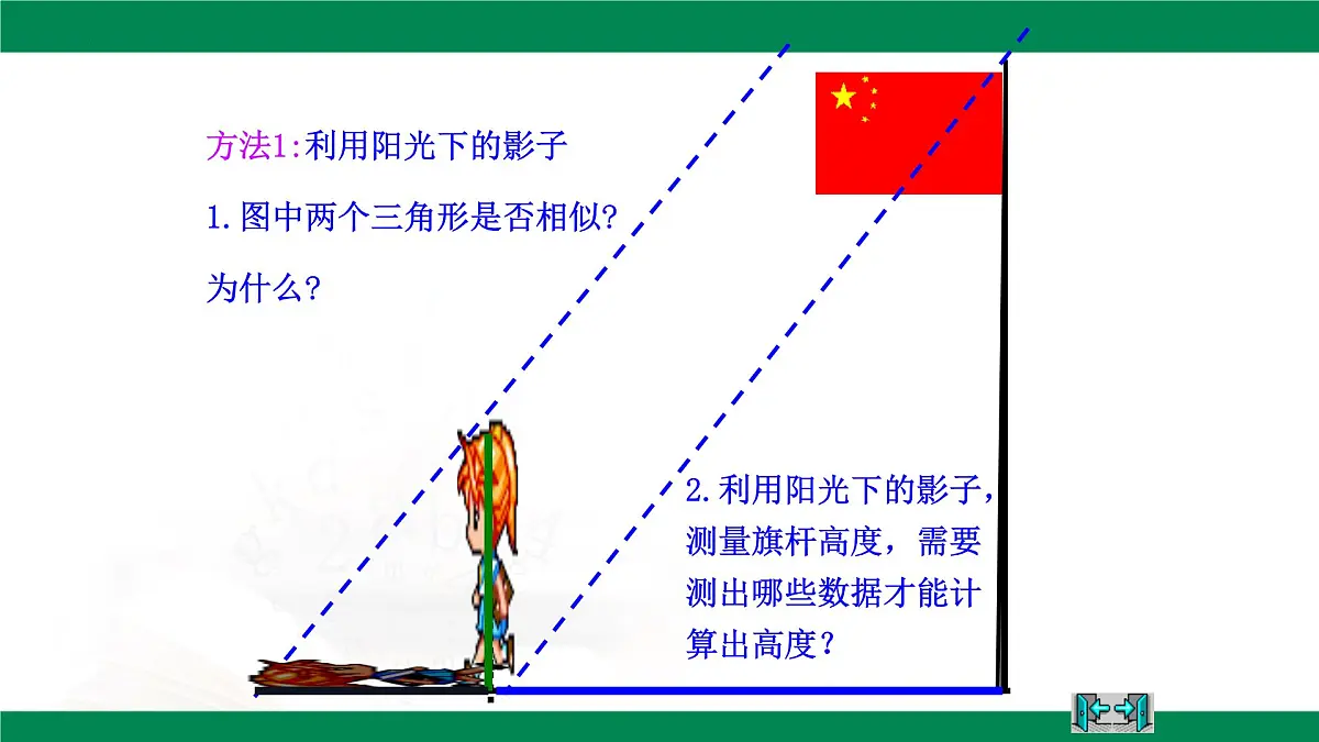 9.7利用相似三角形测高（同步课件）2025学年八年级数学下册同步精品课堂（鲁教版）第5页