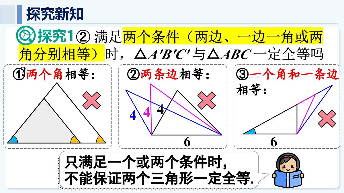 人教版（2024）数学 八年级上册 14.2 全等三角形的判定 第1课时 用“SAS”判定三角形全等（课件）第6页