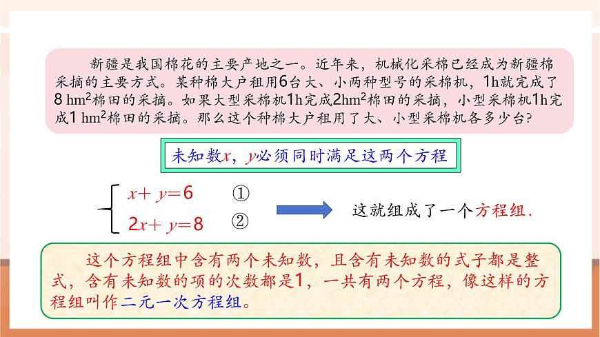 10.1 二元一次方程组的概念-课件第8页