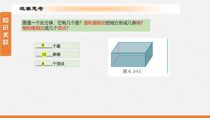 人教版2024数学七年级上册 6.1.2 点、线、面、体 PPT课件第2页
