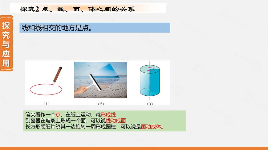 人教版2024数学七年级上册 6.1.2 点、线、面、体 PPT课件第6页