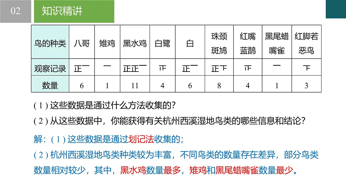 6.1 数据的收集与整理第1课时（同步课件）2025学年七年级数学下册浙教版第6页