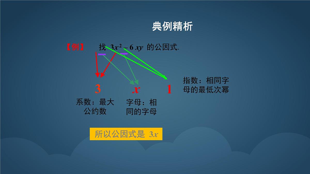 9.2 提公因式法 课件 冀教版（2024）数学七年级下册 (2)第6页