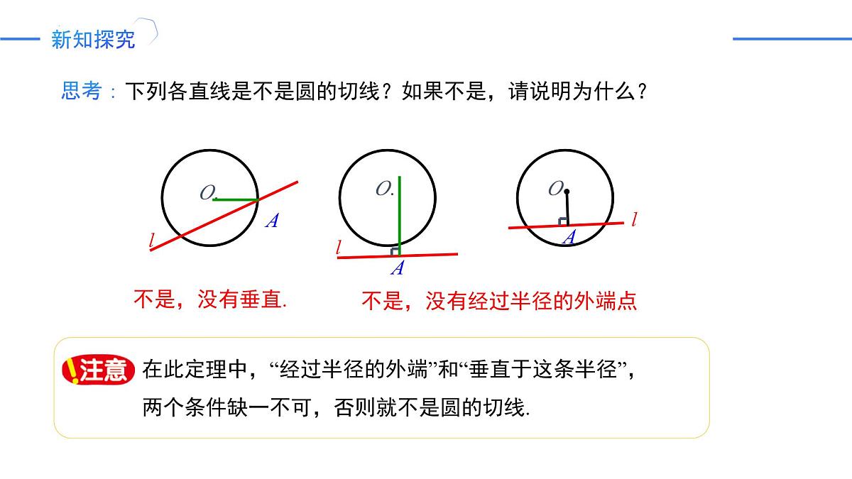 24.2.2《切线的判定与性质》课件 人教版数学九年级上册第7页