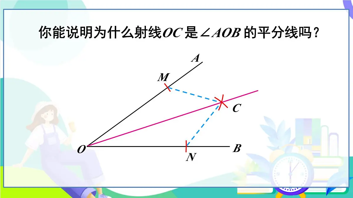 第1课时 角平分线的作法及性质第7页