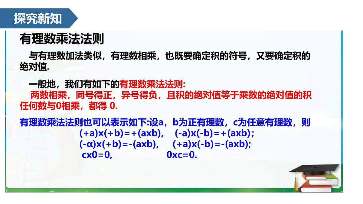 2.2.1 有理数的乘法  课件 -2024—2025学年人教版数学七年级上册第5页