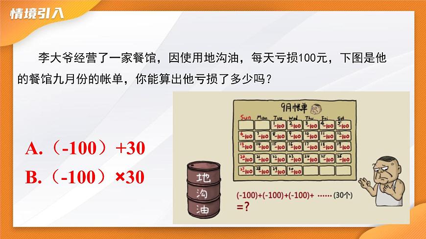2.2.1有理数的乘法 课件-2024-2025学年人教版七年级数学上册第2页