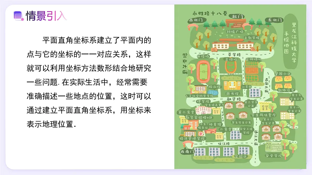9.2.1 用坐标表示地理位置 - 初中数学七年级下册同步教学课件（人教版2024）第2页