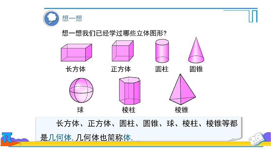 6.1.2点、线、面、体 课件-2024-2025学年人教版七年级数学上册第8页