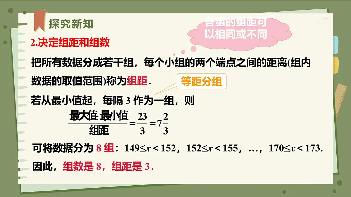 人教版（2024）数学七年级下册12.2.2直方图 课件第7页