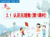 北師大版 數(shù)學2024八年級上冊 2.1 認識無理數(shù)（第1課時） PPT課件