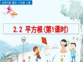 北師大版 數(shù)學2024八年級上冊 2.2 平方根（第1課時） PPT課件