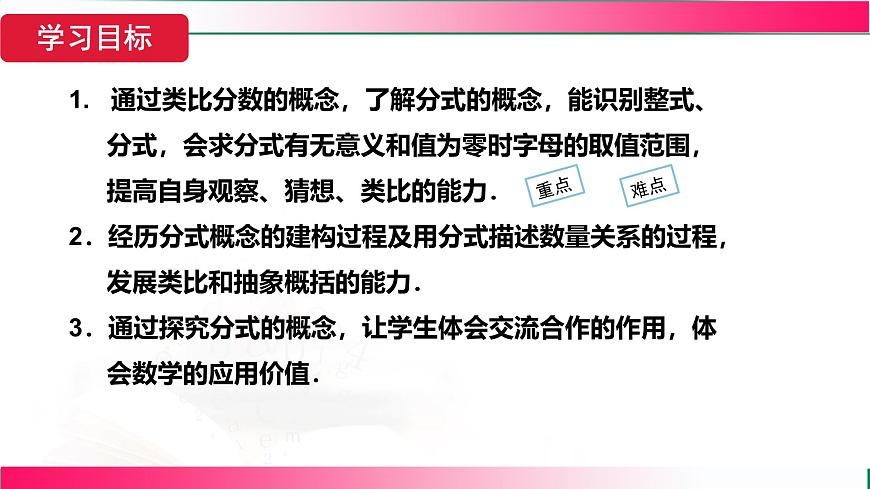18.1.1 从分数到分式 课件2025-2026学年人教版数学八年级上册第3页