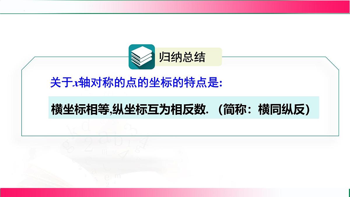 15.2.2 坐标平面中的轴对称 课件2025-2026学年人教版数学八年级上册第8页