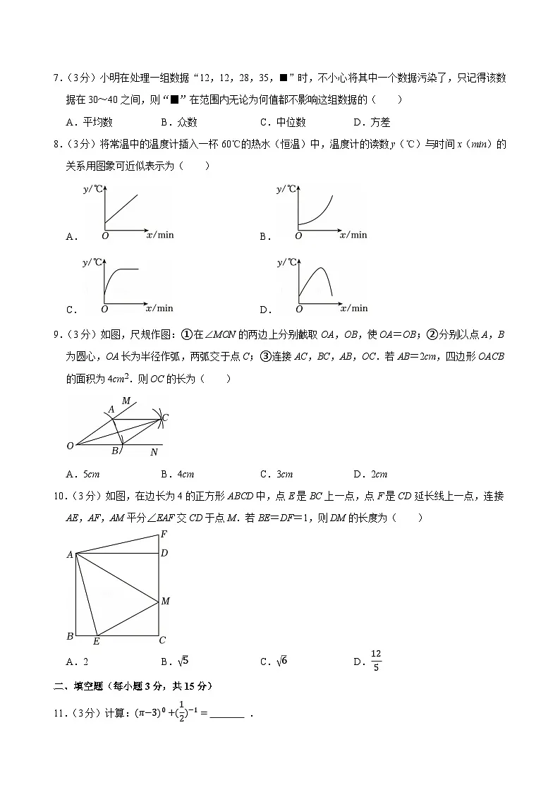 河南省南阳市油田八年级下学期期末数学试卷第2页