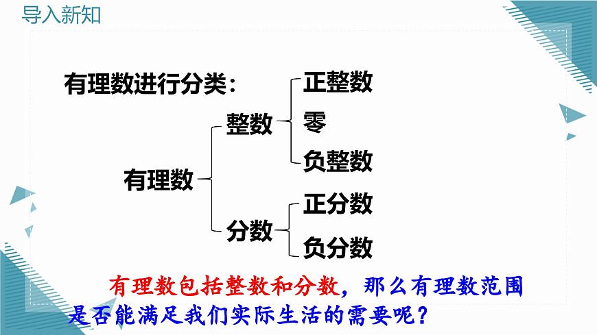 北师大版初中数学八年级上册第二章实数1 认识实数课件第4页