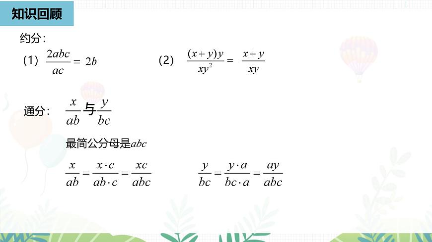 人教版数学2024八年级上册 第18章 分式的运算课时1 PPT课件第3页