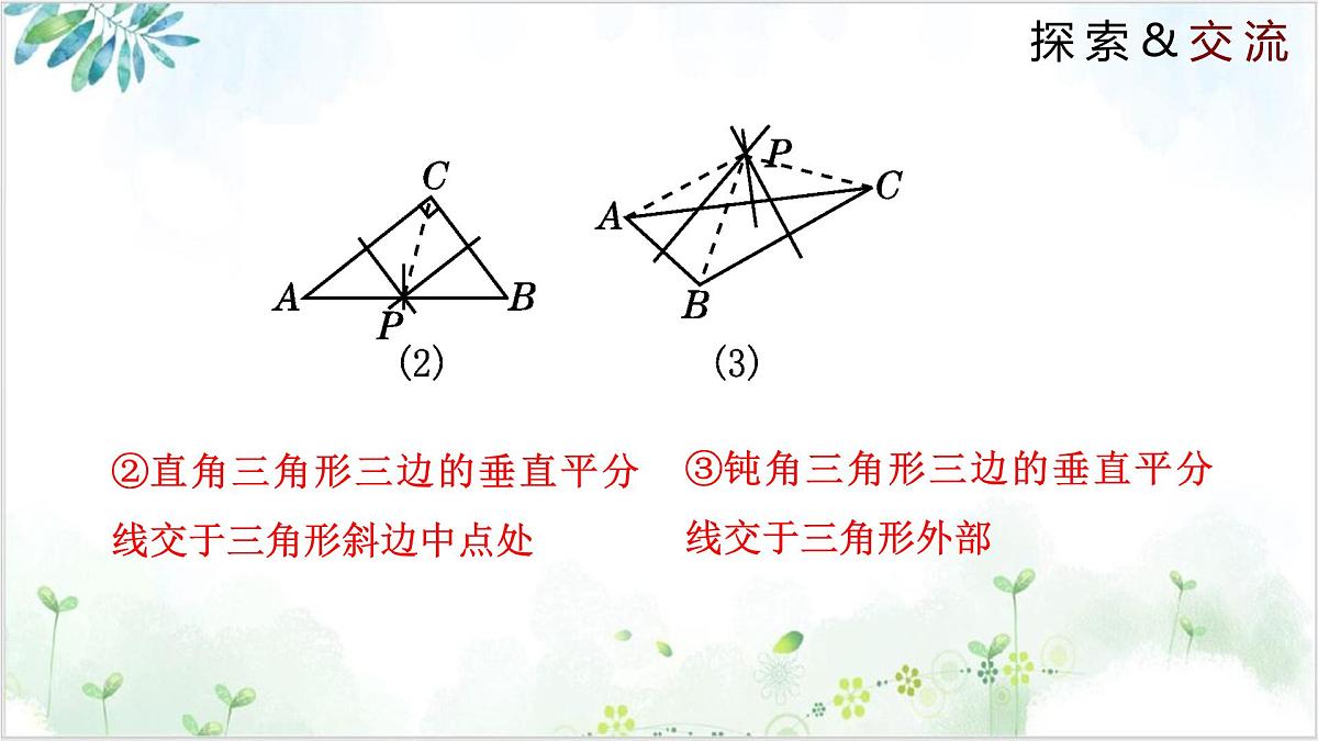 北师大版八年级下册数学课件1.3.2 线段的垂直平分线（同步课件）第7页