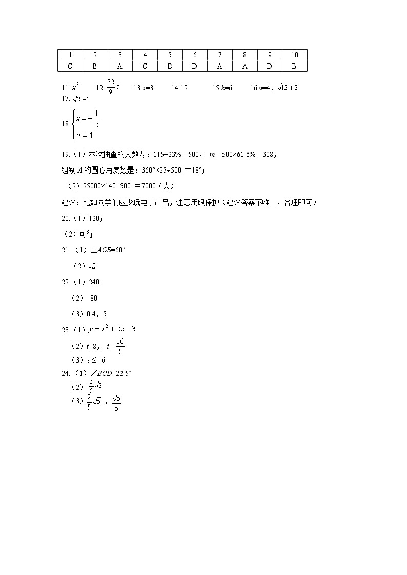 5月月考卷答案第1页