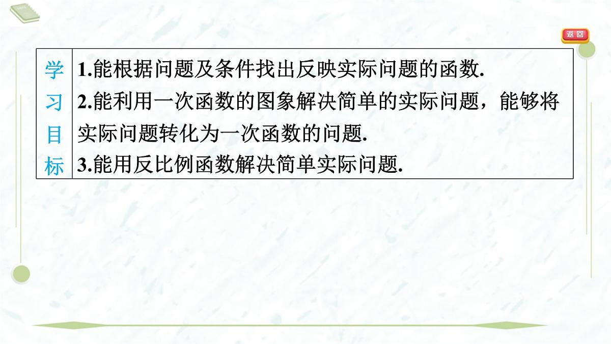 2025年春华师版八年级下册数学上课课件（福建专用）17.5 实践与探索-第3课时 函数在实际生活中的应用第3页