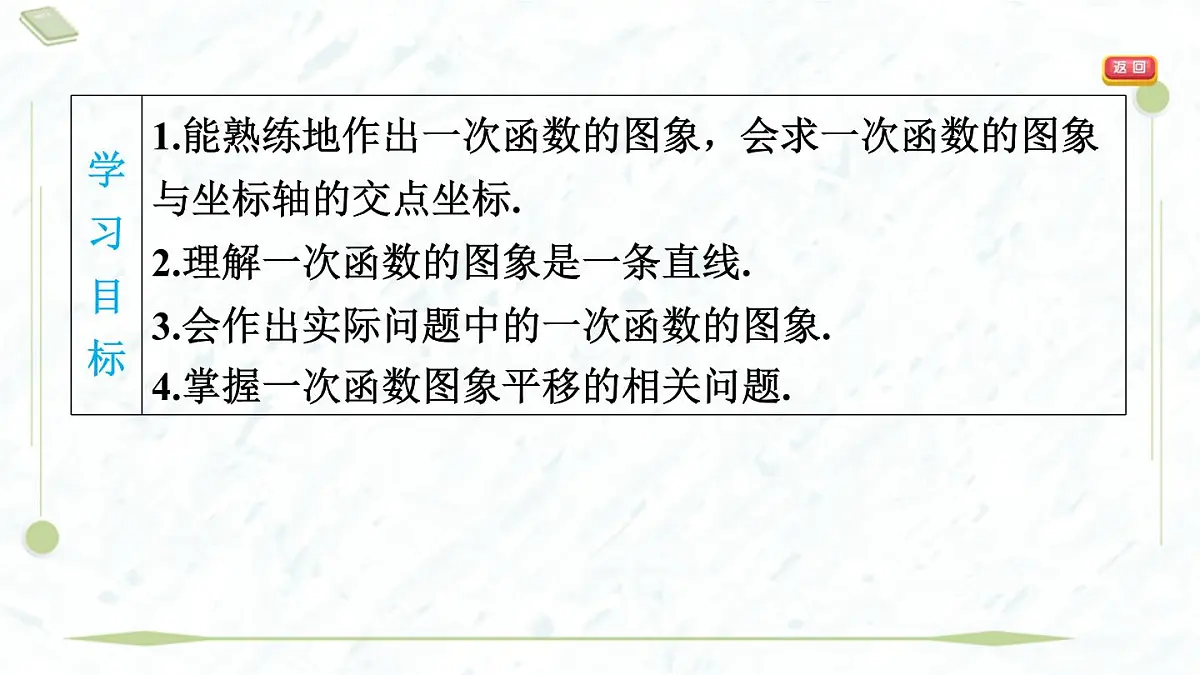 2025年春华师版八年级下册数学上课课件（福建专用）17.3 一次函数-2. 一次函数的图象第3页
