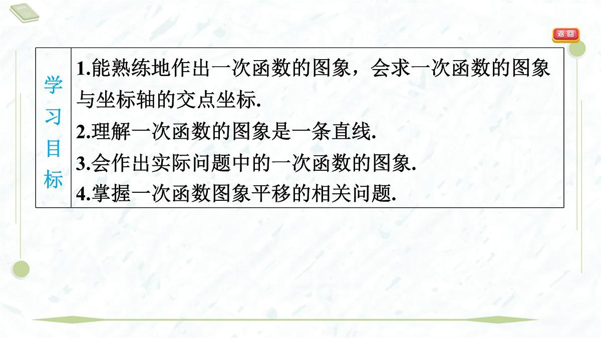 2025年春华师版八年级下册数学上课课件（福建专用）17.3 一次函数-2. 一次函数的图象第3页