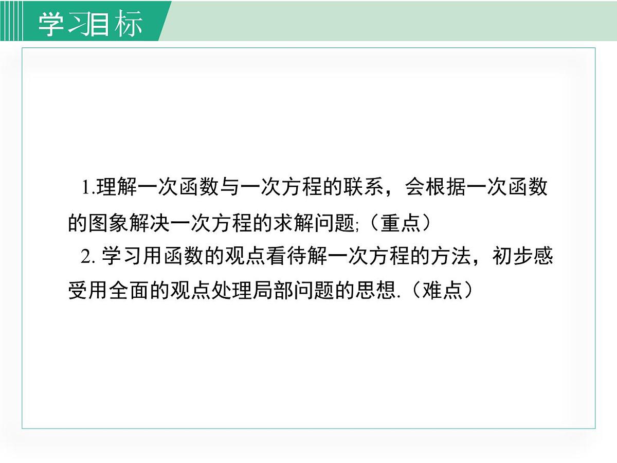 2025年春湘教版八年级下册数学上课课件 4.5 一次函数的应用（第3课时）第2页