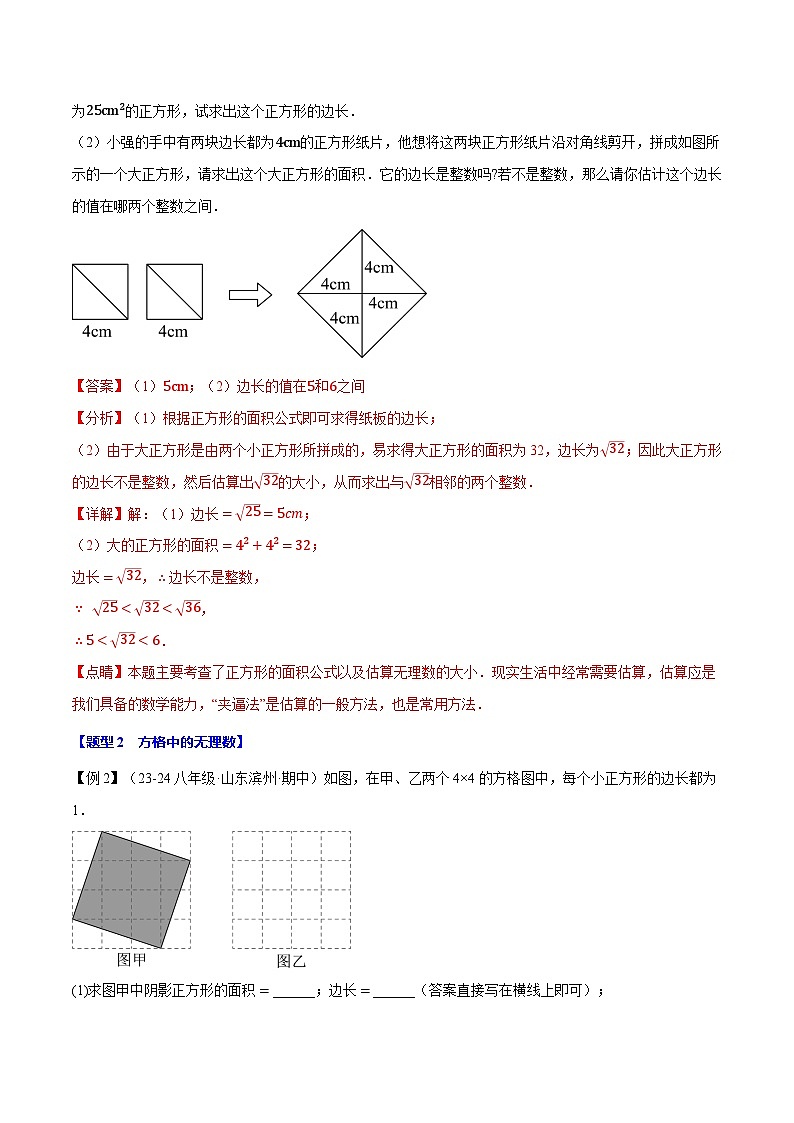 专题11.6  数的开方全章专项复习【5大考点13种题型】（举一反三）（华东师大版）（解析版）第3页