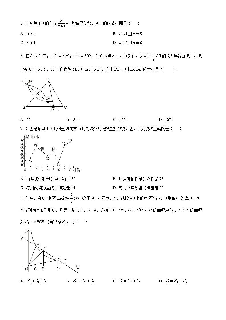 2025年广东省清远市清新区中考二模数学试题（中考模拟）第2页