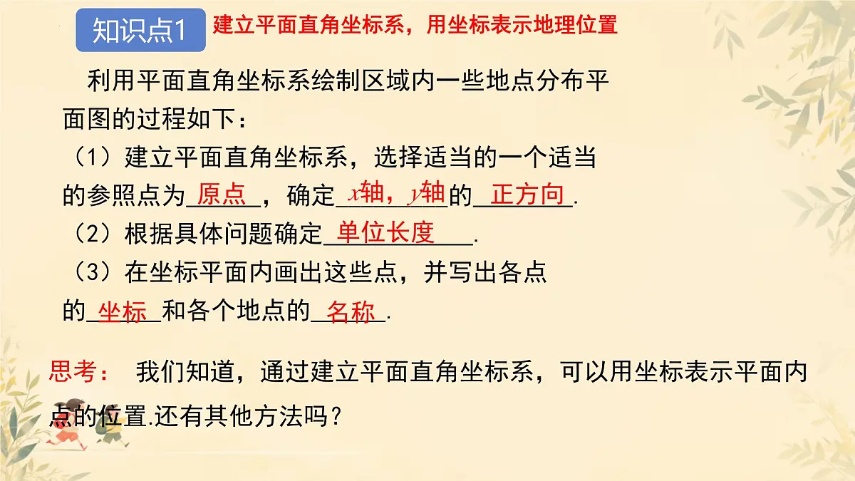 9.2 坐标方法的简单应用 课件 2024--2025学年人教版七年级数学下册第7页