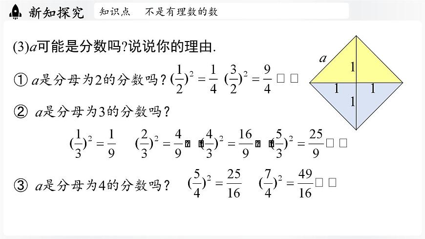 北师大版（2024）数学八年级上册 2.1认识实数课时1（课件）第7页