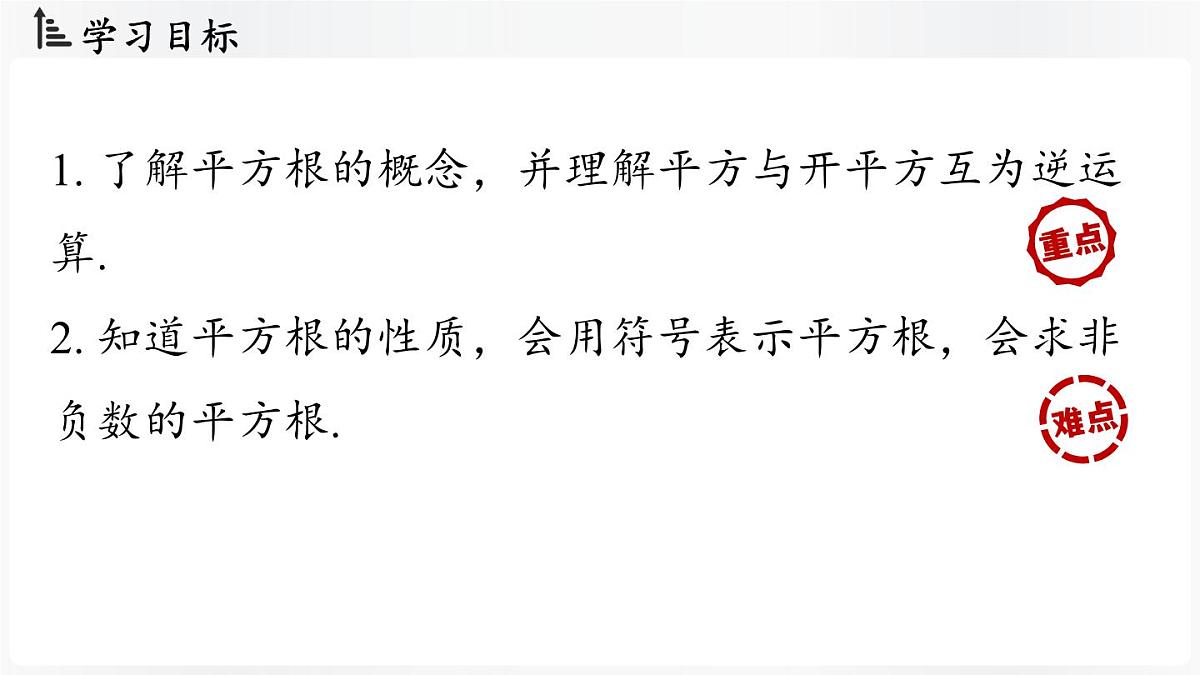 北师大版（2024）数学八年级上册 2.2平方根与立方根课时2（课件）第3页