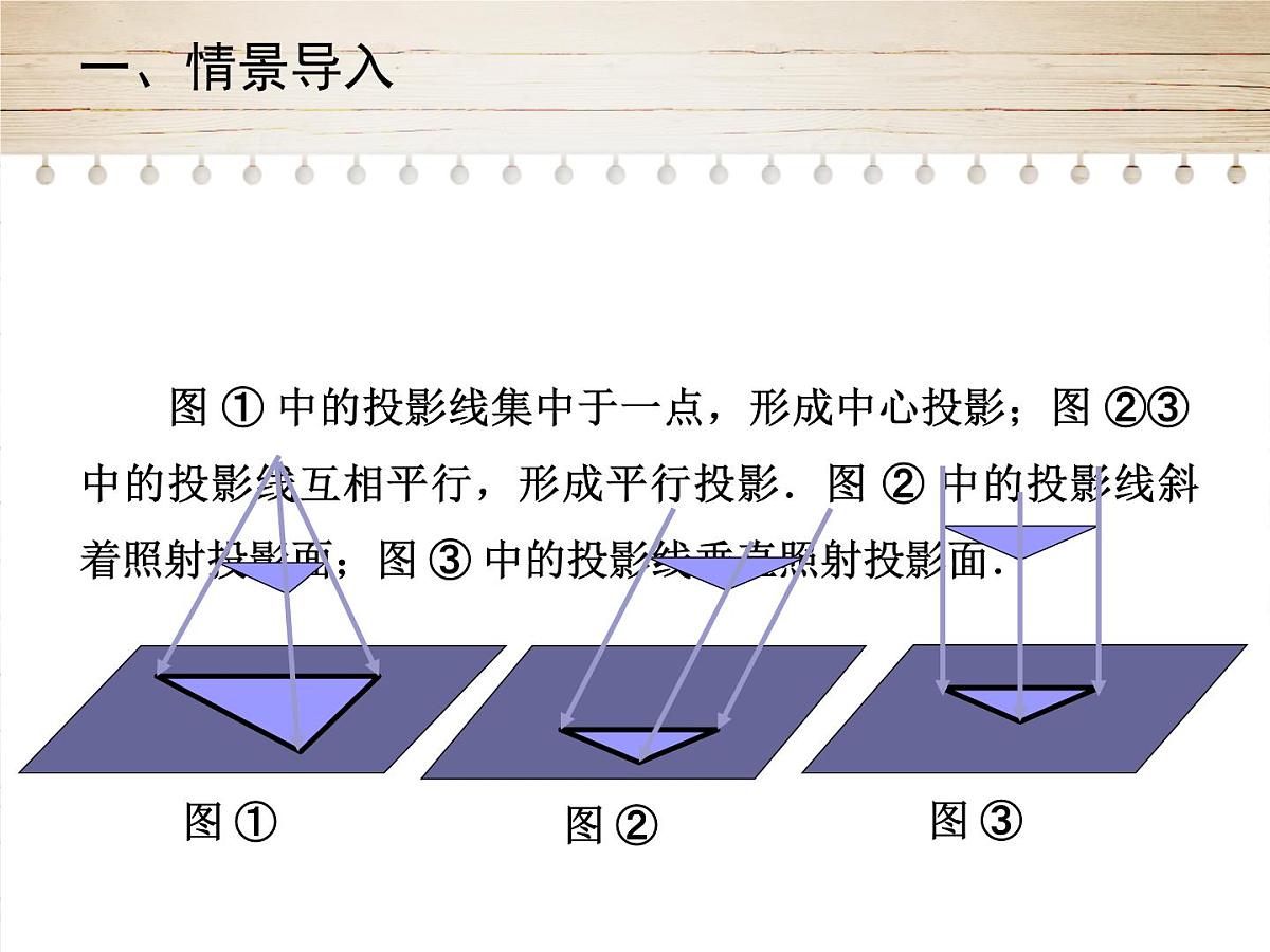 人教版九年级数学下册29.1  投影第二课时课件第3页