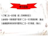 初中 數(shù)學 人教版（2024）七年級下冊10.1  二元一次方程組的概念 課件