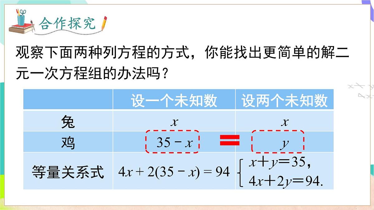 3.4 第2课时 用代入法解二元一次方程组第6页