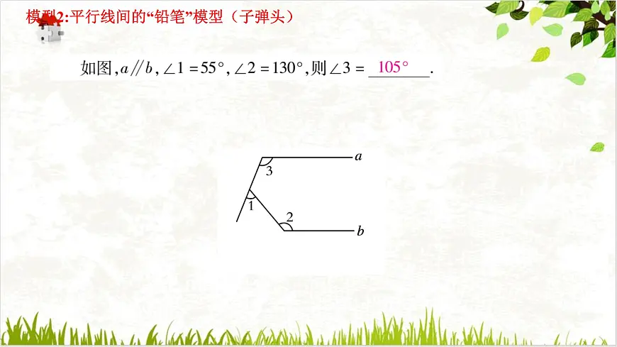 平行线中的拐点(拐角)问题专题课件 2024-2025学年人教版七年级数学下册第6页