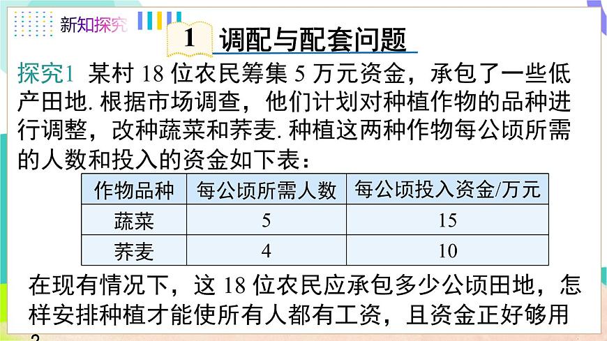 3.5 第3课时 调配与配套问题第5页