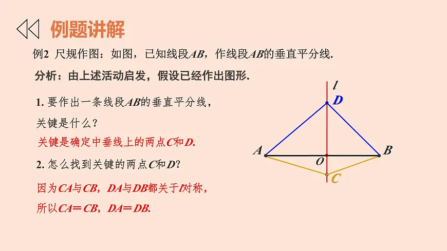 苏科版（2024）数学七年级下册 9.2轴对称（第2课时+线段的垂直平分线）-课件第8页