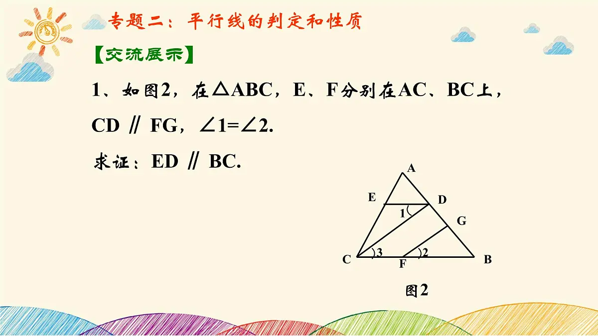 苏科版（2024）数学七年级下册 第12章 证明 小结与思考-课件第7页