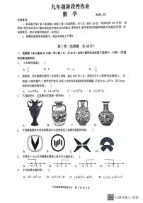 2025年山东省临沂市沂水县九年级中考二轮考试数学试题（中考模拟）