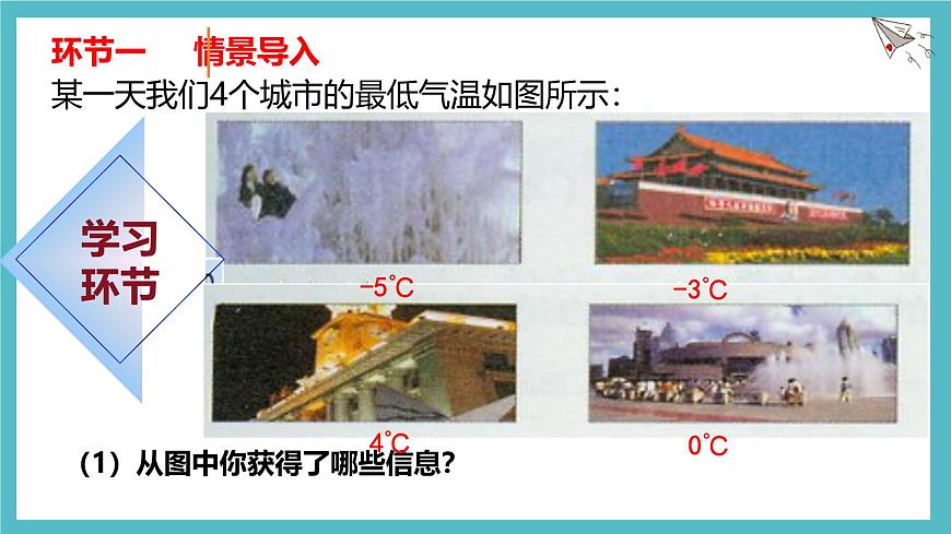 数学冀教版（2024）七年级上册 1.4有理数的大小 课件第3页