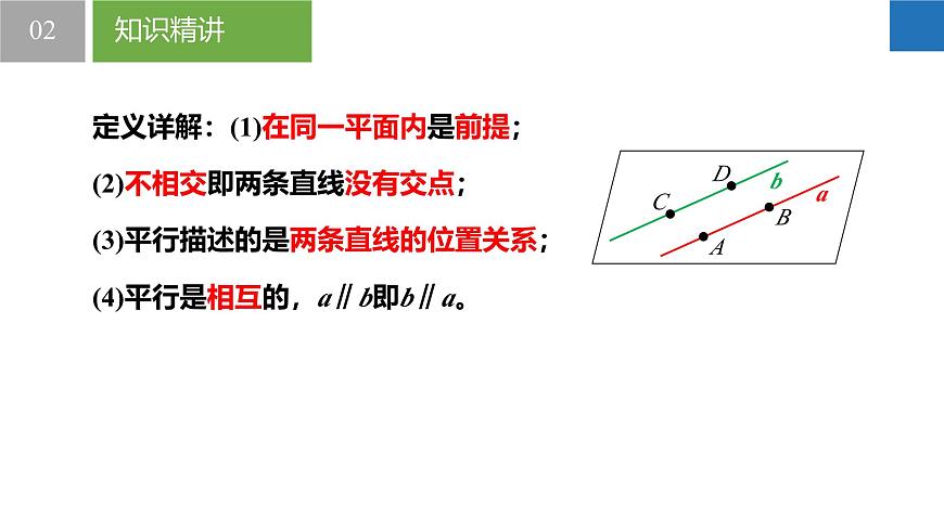 6.4.1平行线的定义（同步课件） 七年级数学上册同步（苏科版2024）第7页