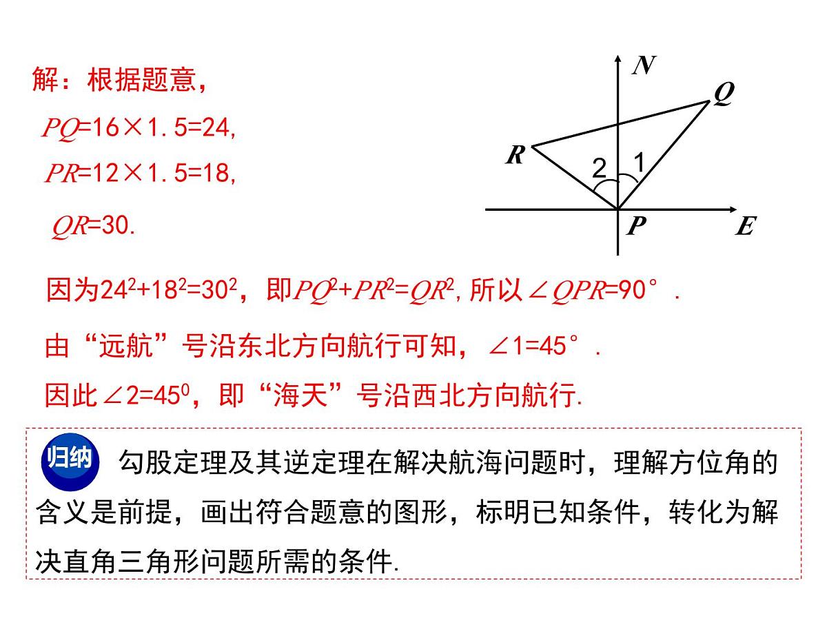 2025年春人教版数学八年级下册教学课件 17.2 勾股定理的逆定理 第2课时 勾股定理的逆定理的应用第4页