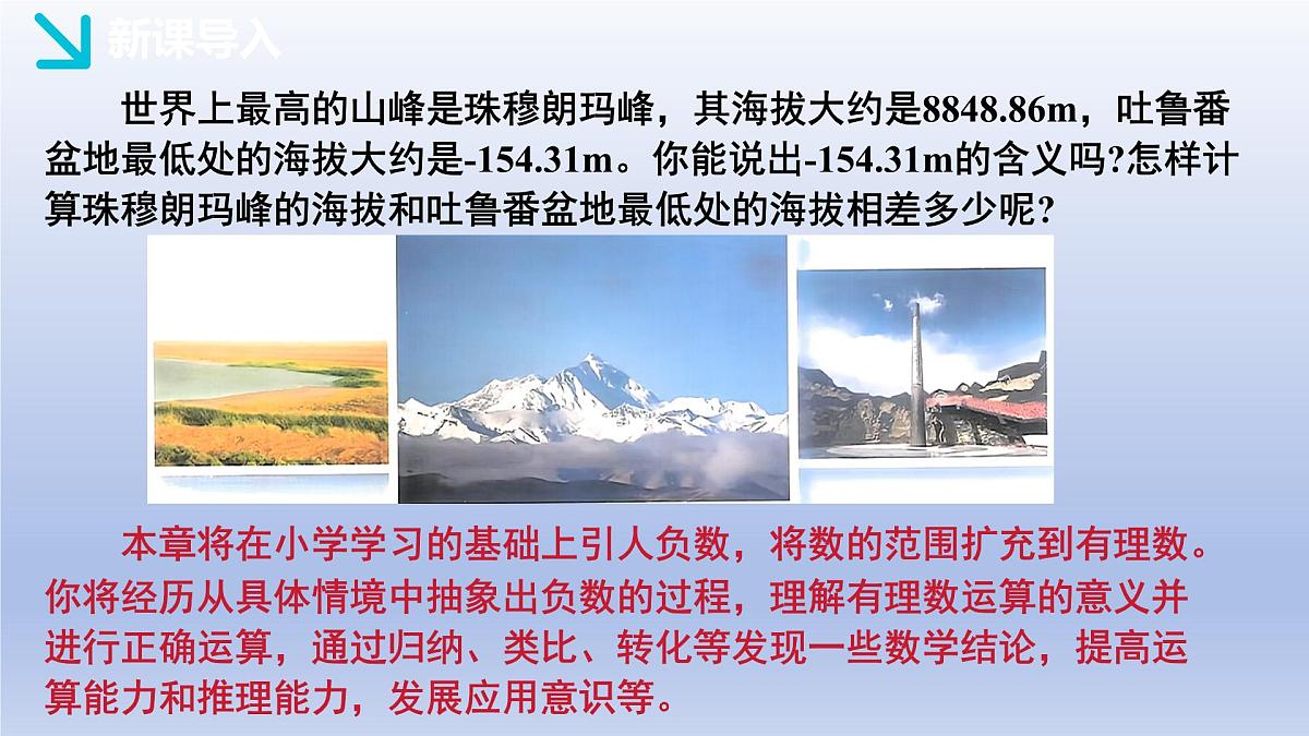 2.2认识有理数 第1课时 有理数 2025学年鲁教版（五四制）数学六年级上册课件第3页