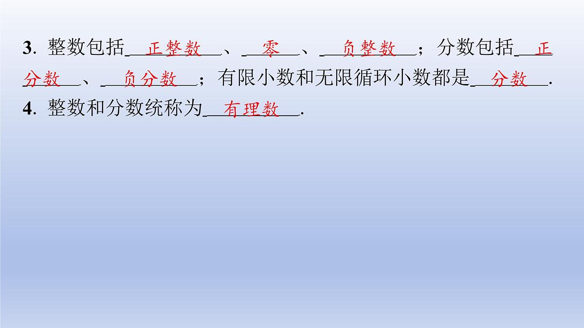 2.2认识有理数 第1课时 有理数 2025学年鲁教版（五四制）数学六年级上册课件第8页