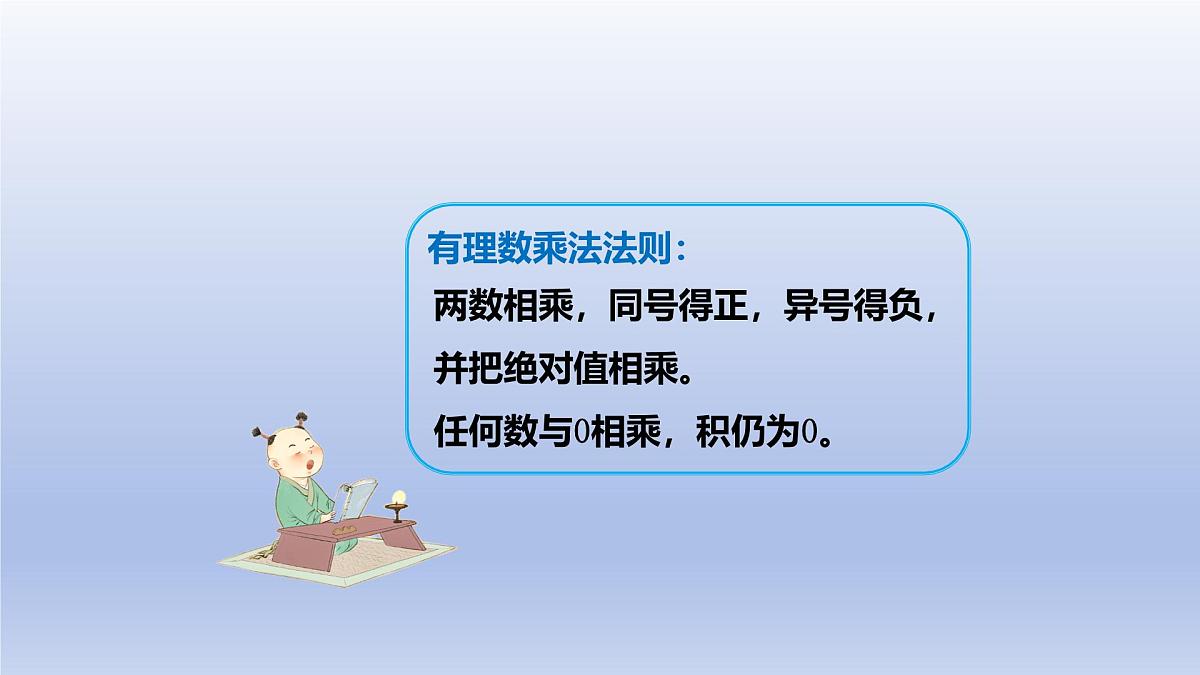 2.4 有理数的乘除运算（1）第1课时 有理数的乘法法则 课件 2025学年鲁教版六年级数学上册第6页