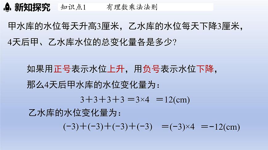 2.4+有理数的乘除运算（1）第1课时+有理数的乘法法则 课件 2025学年鲁教版六年级数学上册第5页